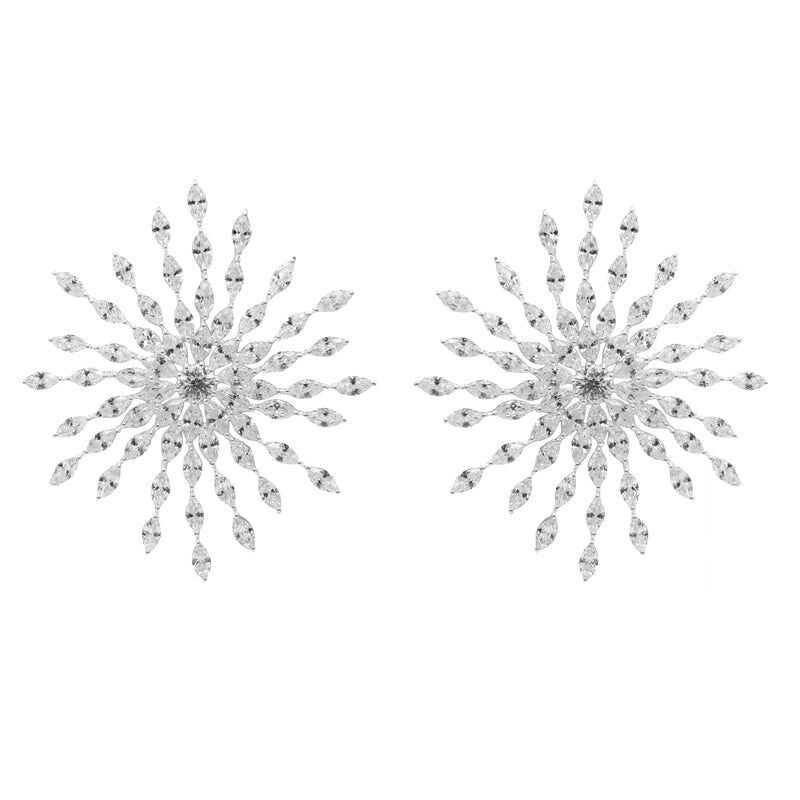 Orecchini Monroe Silver Shine