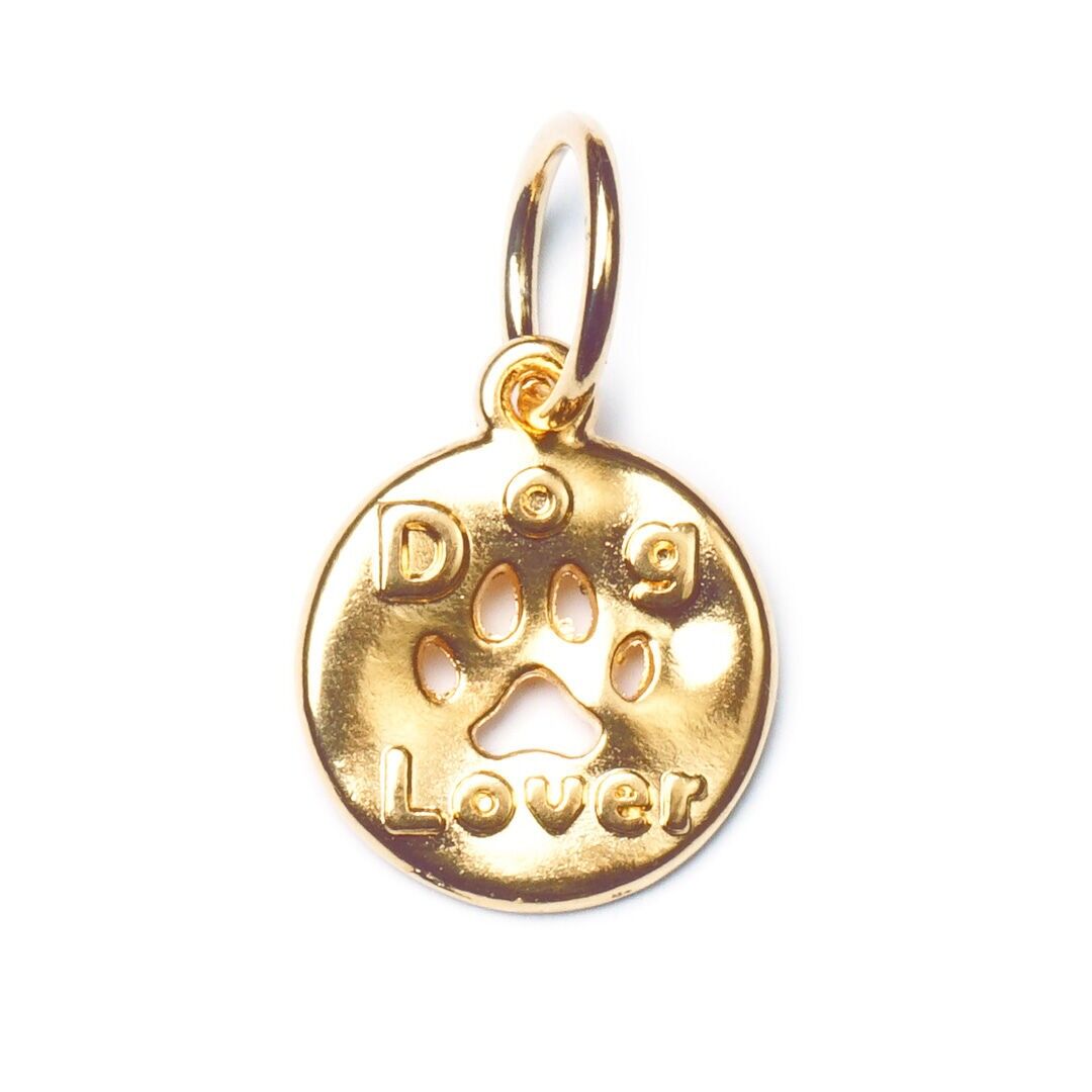 Tatzenzauber, vergoldet mit 24K Feingold, Amulett S