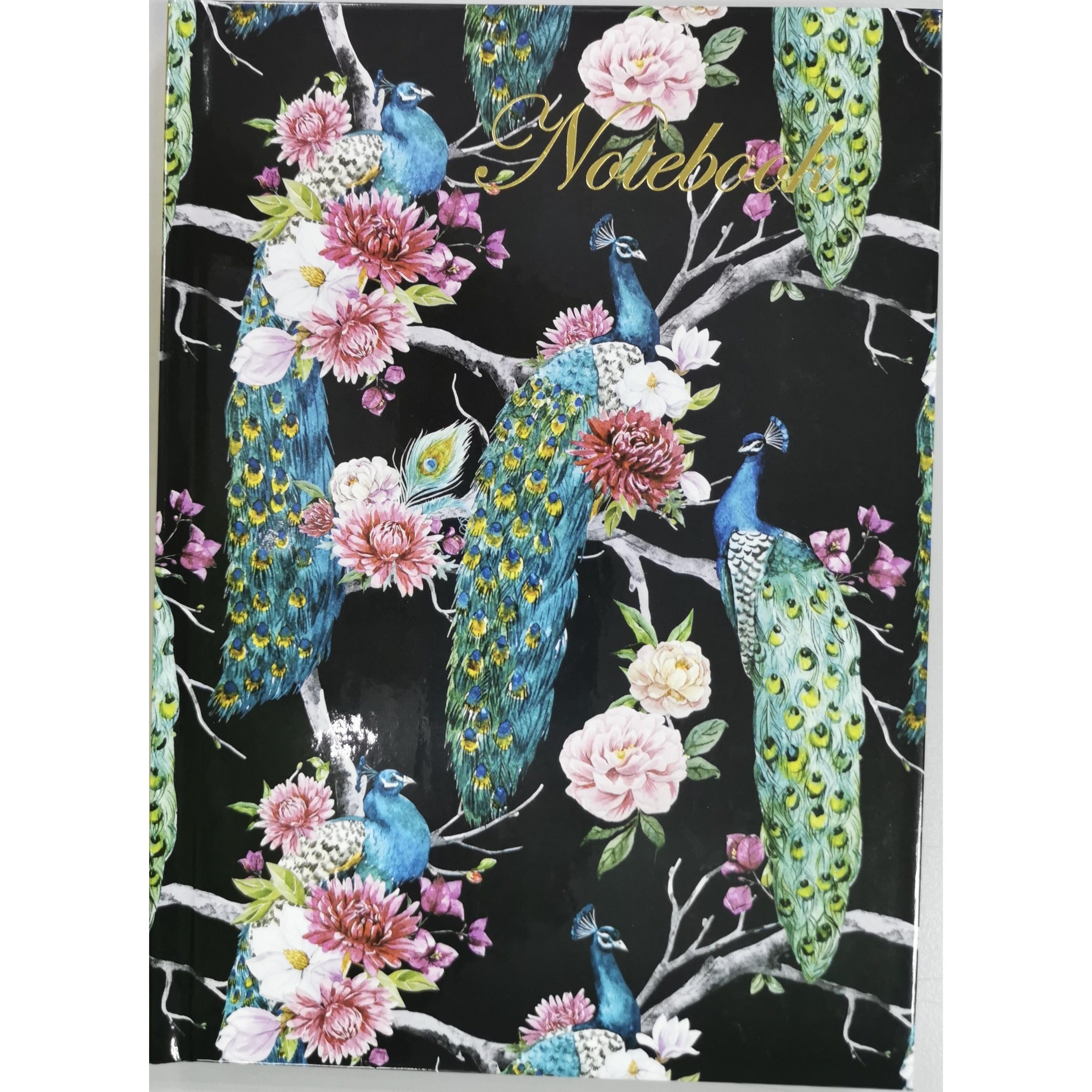 Quaderno Pavone in Nero A5