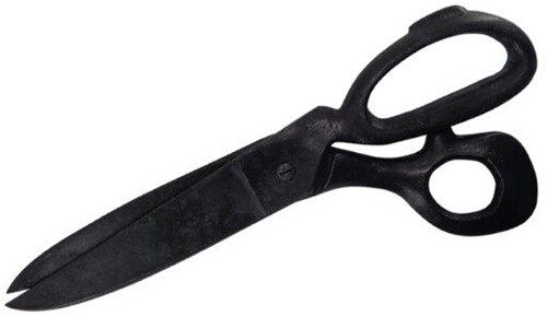 Decorative Scissors - Size l - Black Antique