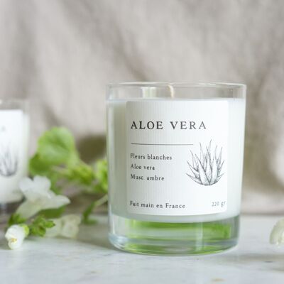 Grande - colección esencial de velas perfumadas de aloe vera