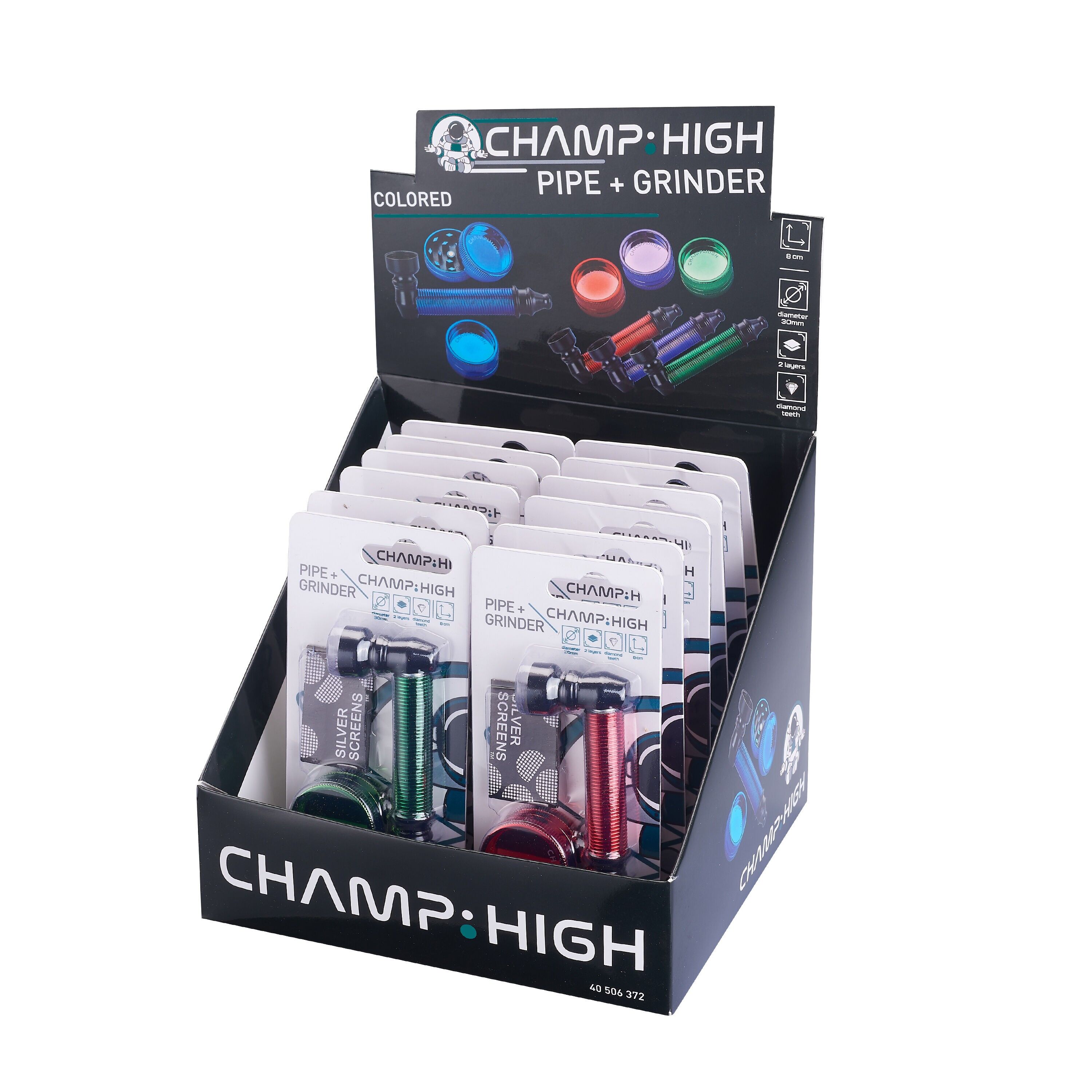 KIT MINI PIPA E MACINA COLORATI