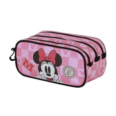 Trousse à crayons Disney Minnie Mouse Journey-Trick FAN 2.2, rose