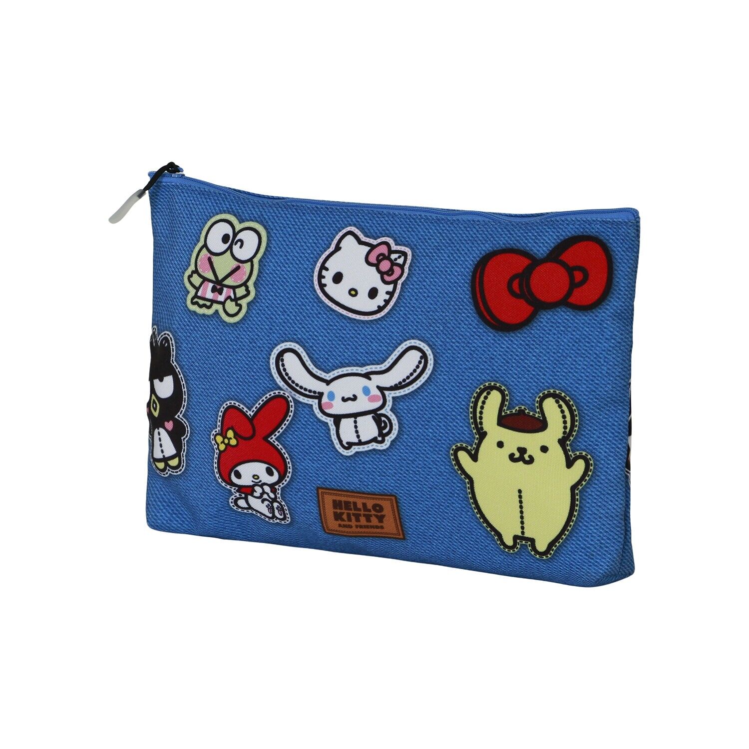 Adesivi Sanrio Hello Kitty - Borsa da toilette Soleil, blu