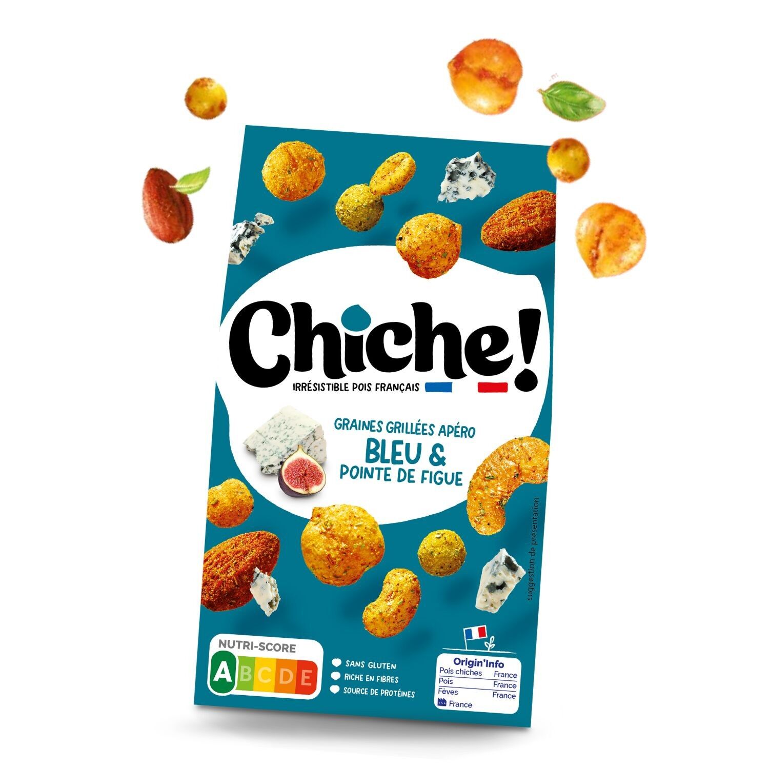 Semi tostati per aperitivo (ceci, fave & co) - Blue & Fig Point 90g