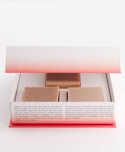 COFFRET 3 SAVONS "PLACE ROYALE" x BNF