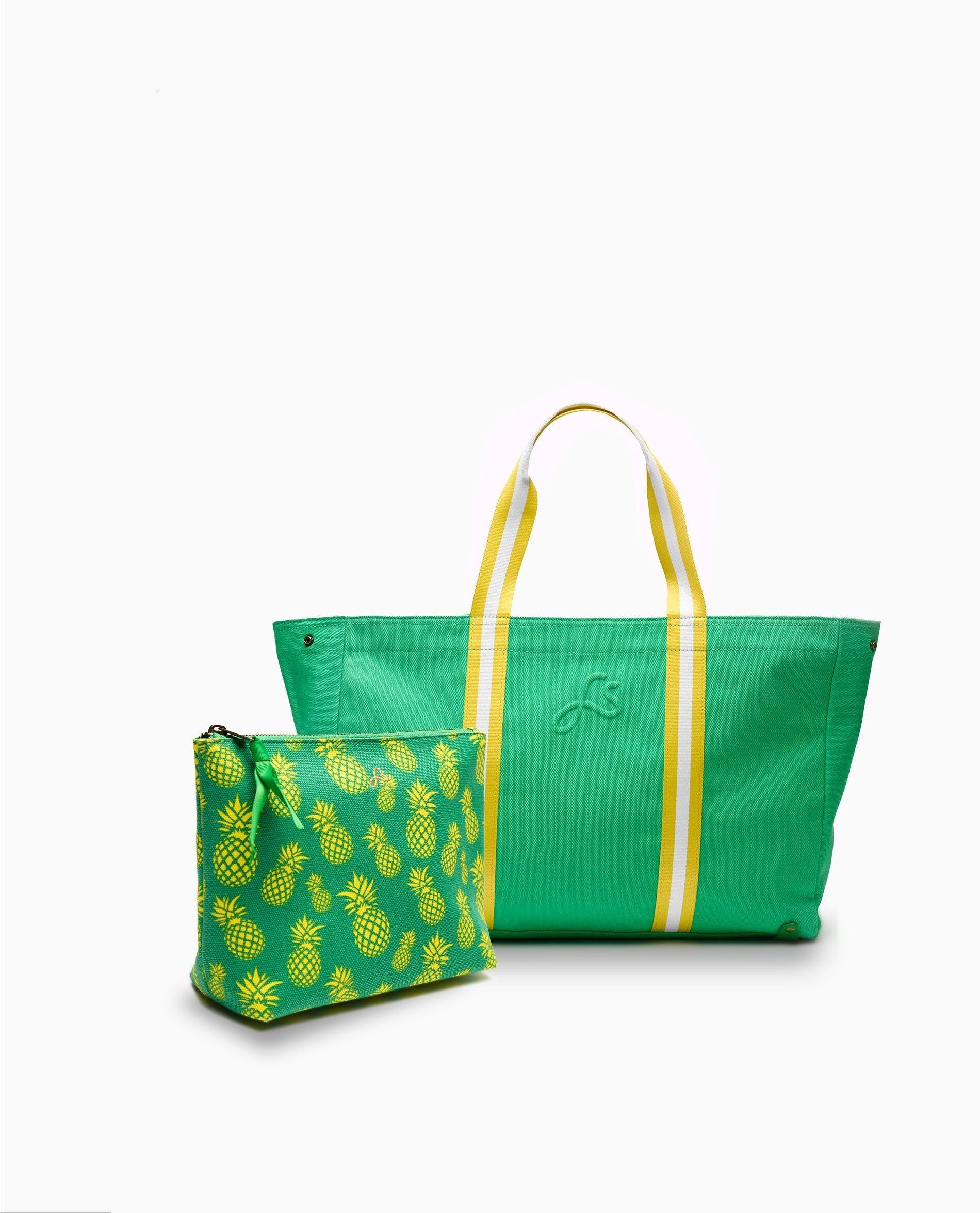 Set da viaggio con borsa tote e beauty case Naia