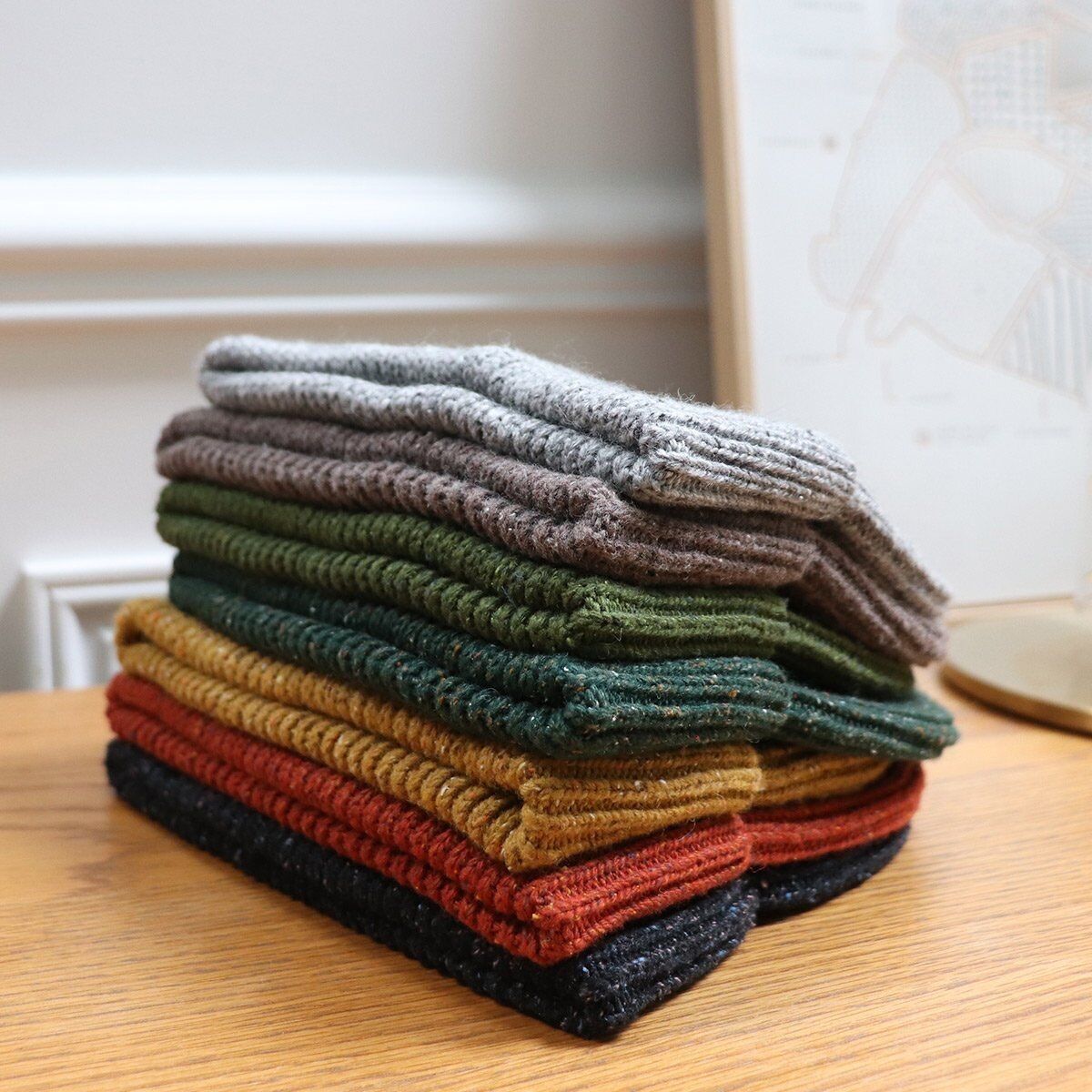 Berretto maculato - senape