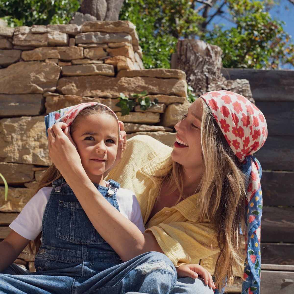 Sciarpa ibisco blu - taglia piccola