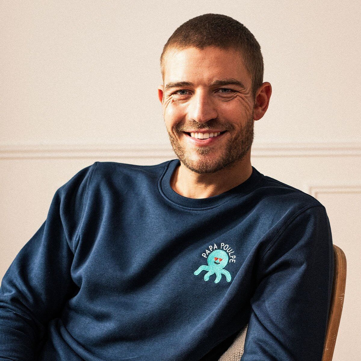 Felpa con cappuccio "Daddy Octopus"