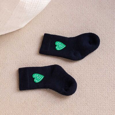Chaussettes brodées Coeur Mini