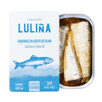 Sardinen in Olivenöl 3/4 Stück - CONSERVAS LULIÑA