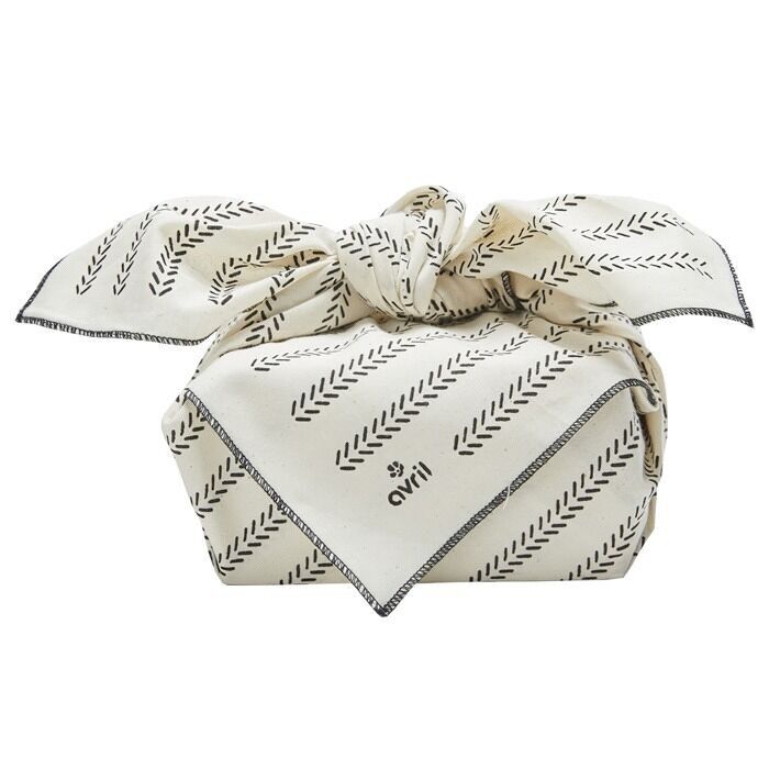 Furoshiki-Ohren 65 x 65 cm Bio-Baumwolle Hergestellt in Frankreich