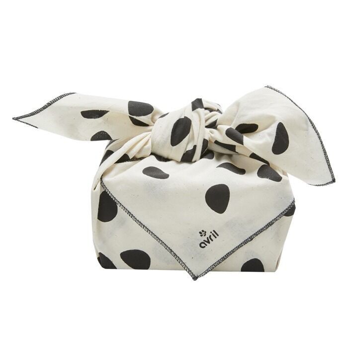 Furoshiki Kieselsteine ​​65 x 65 cm Bio-Baumwolle Hergestellt in Frankreich