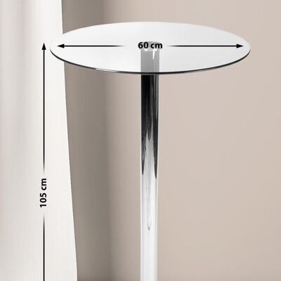 Rond en verre 105 cm