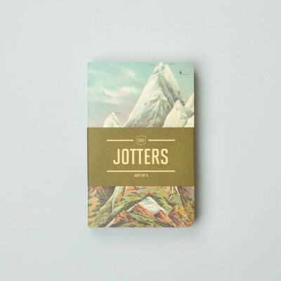 Jotters, Set Of 3 - Highest Mountains