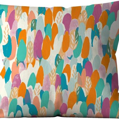 Cojín 40x40cm 100% algodón 180g Amapola