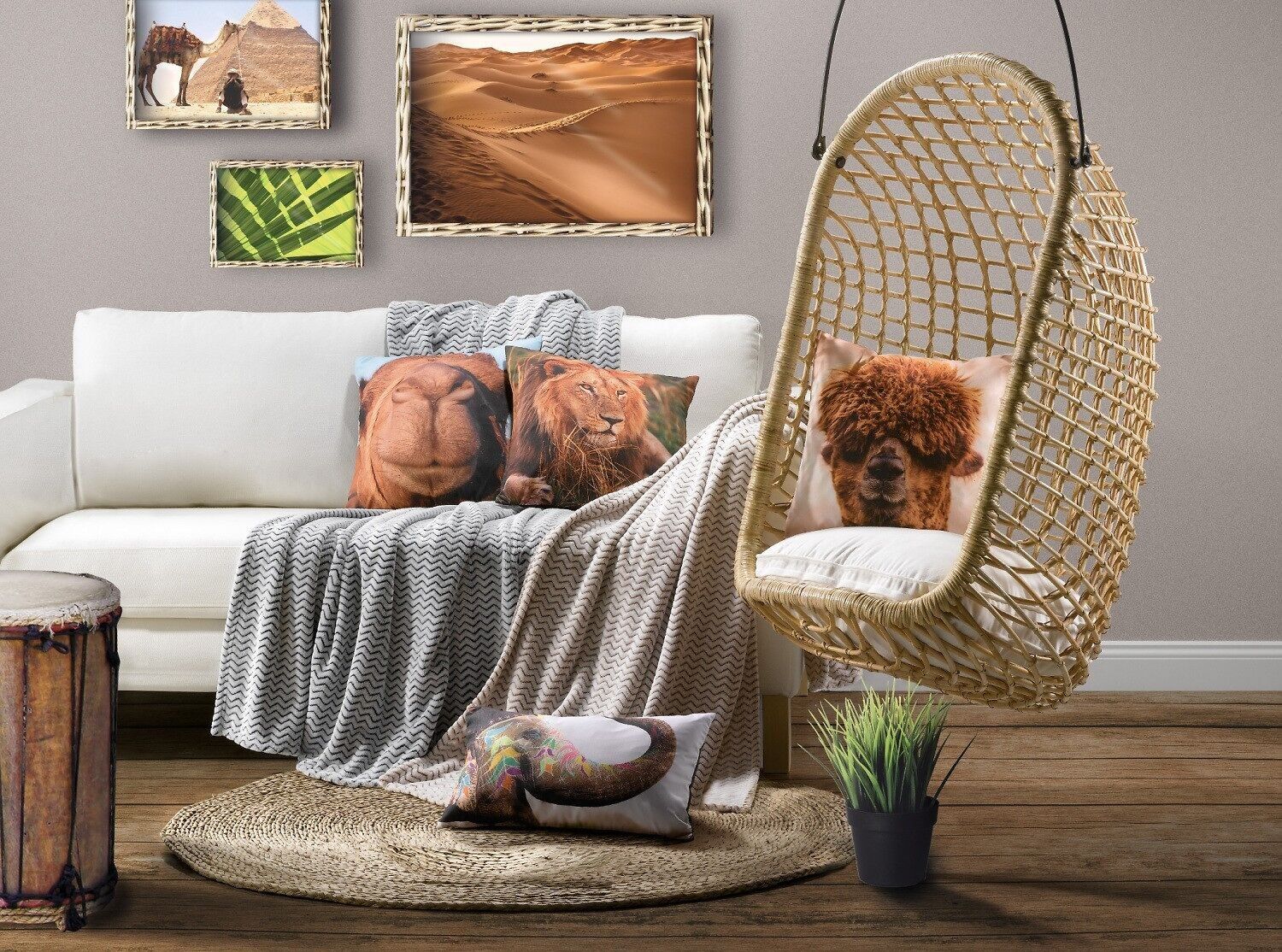 Cuscino 40x40cm 100% poliestere 100g Photoprint Nomade