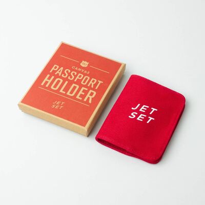 Jet Set Passport Holder