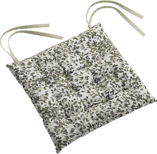 Galette De Chaise 38x38cm 100%polycoton 200gsm 16pts Aona Splash