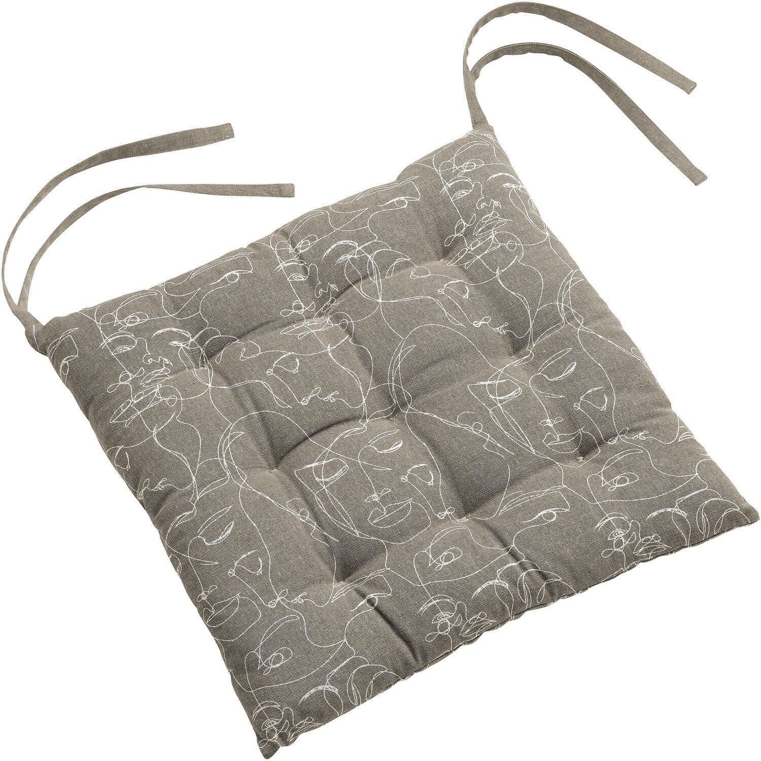 Stuhlkissen 38x38cm 100% Polycotton 180gsm 9 Pts Nymphea