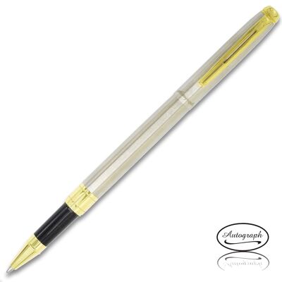 Noble 2-tone rollerball pen