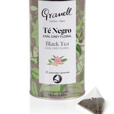 Té negro Earl Grey Floral 25 uds