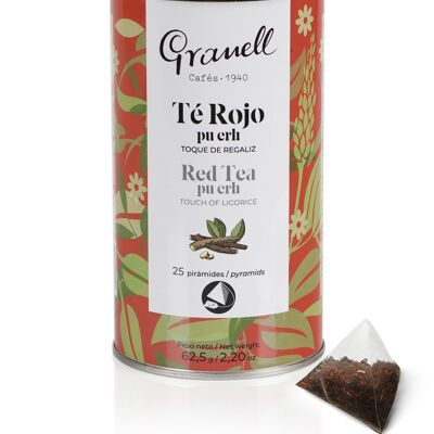 Tè rosso Puerh con liquirizia 25 unità