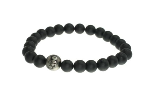 Bracelet Karma large black