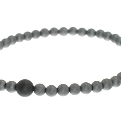 Bracelet Karma small grey