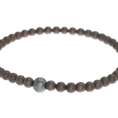 Bracelet Karma petit marron