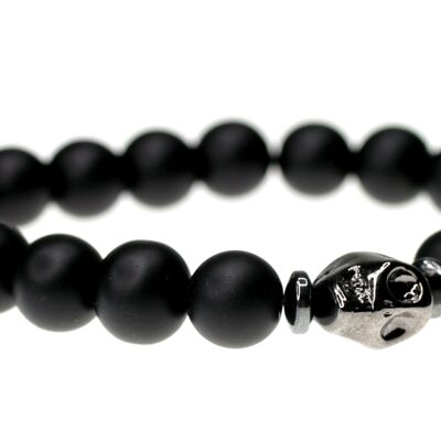 Pulsera Nice grande gunmetal