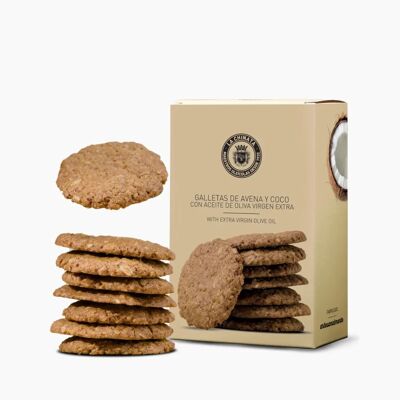 Galletas de Avena y Coco con Aceite de Oliva Virgen Extra