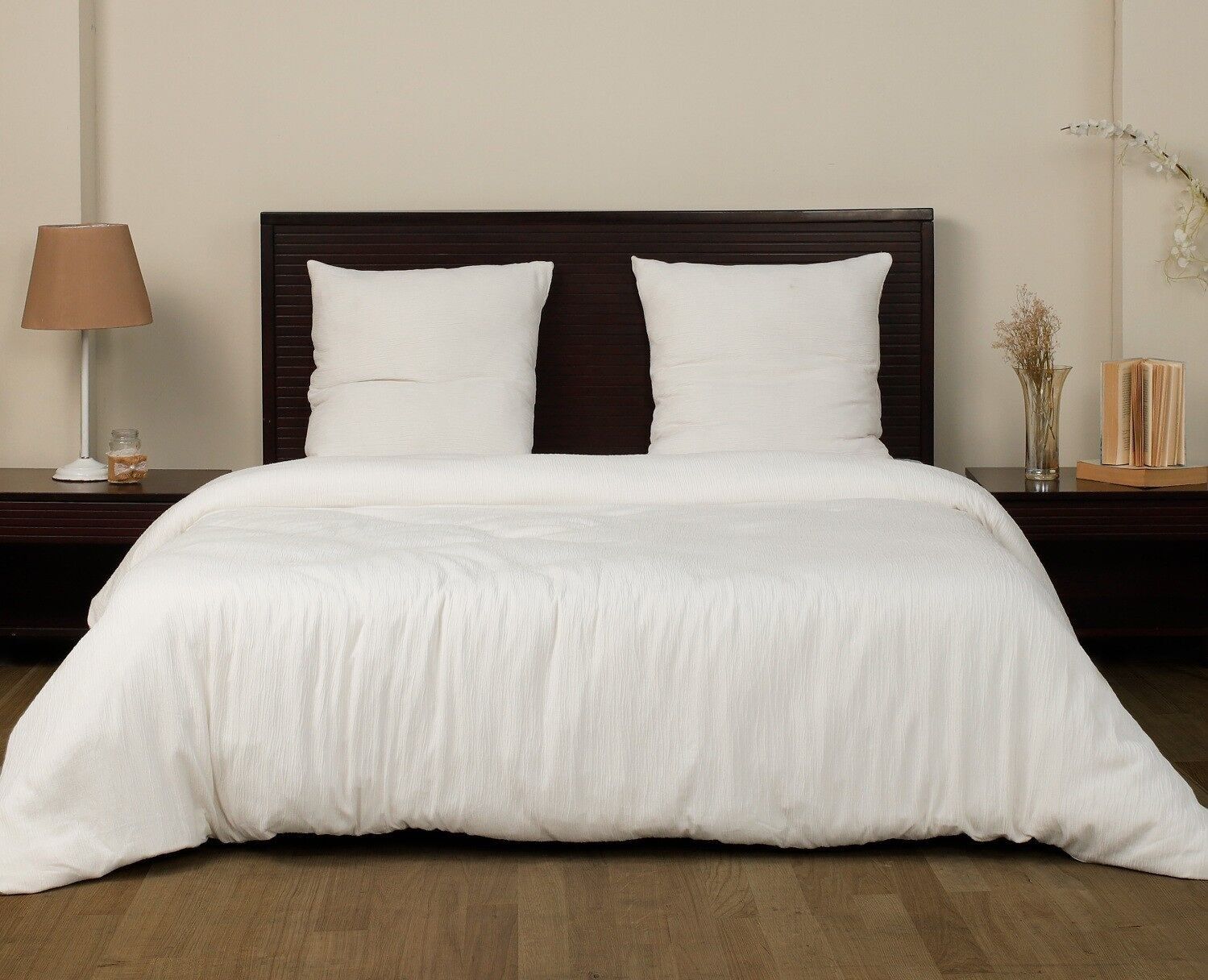 Set garza microfibra 260x240cm bianco