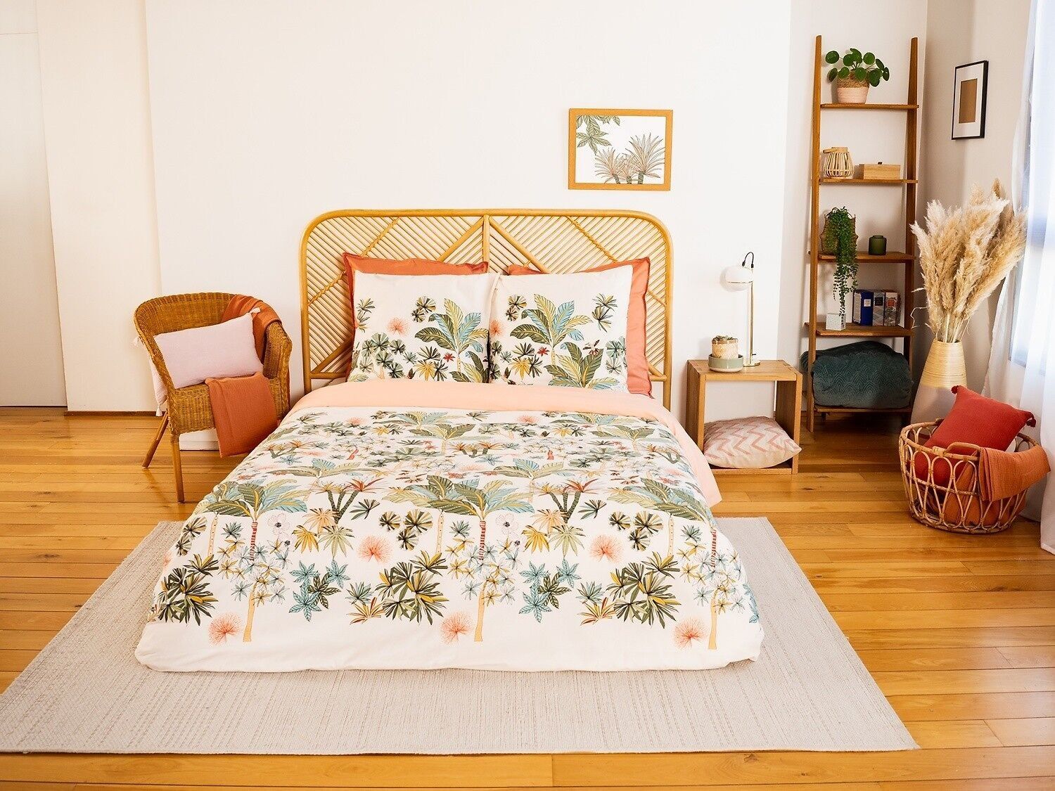 Completo copripiumino 3 pezzi 240x220 100% cotone BCI ammorbidito 57 fili Mig