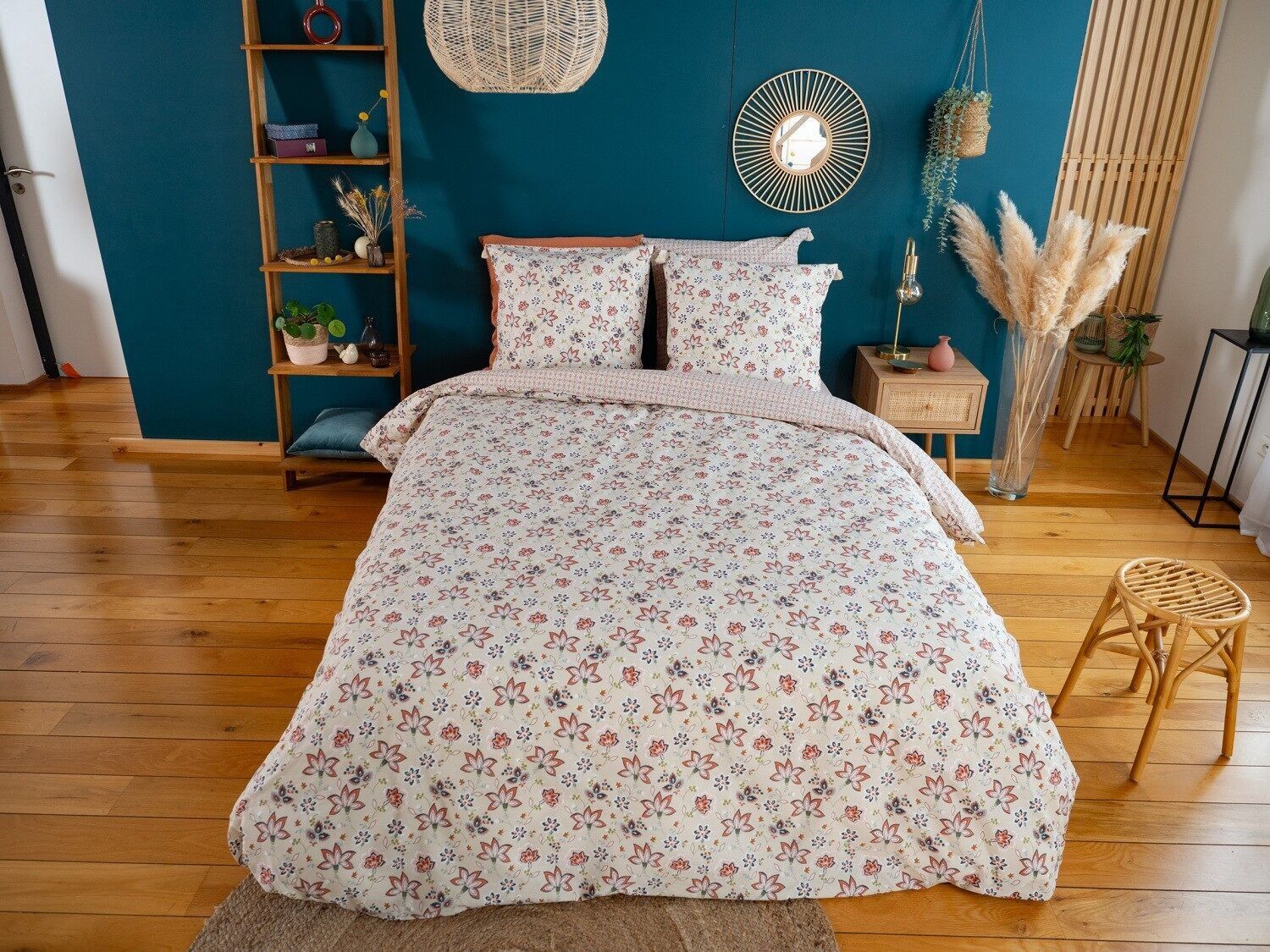 Set copripiumino 3 pezzi 240x220cm Better Cotton Bci Denia