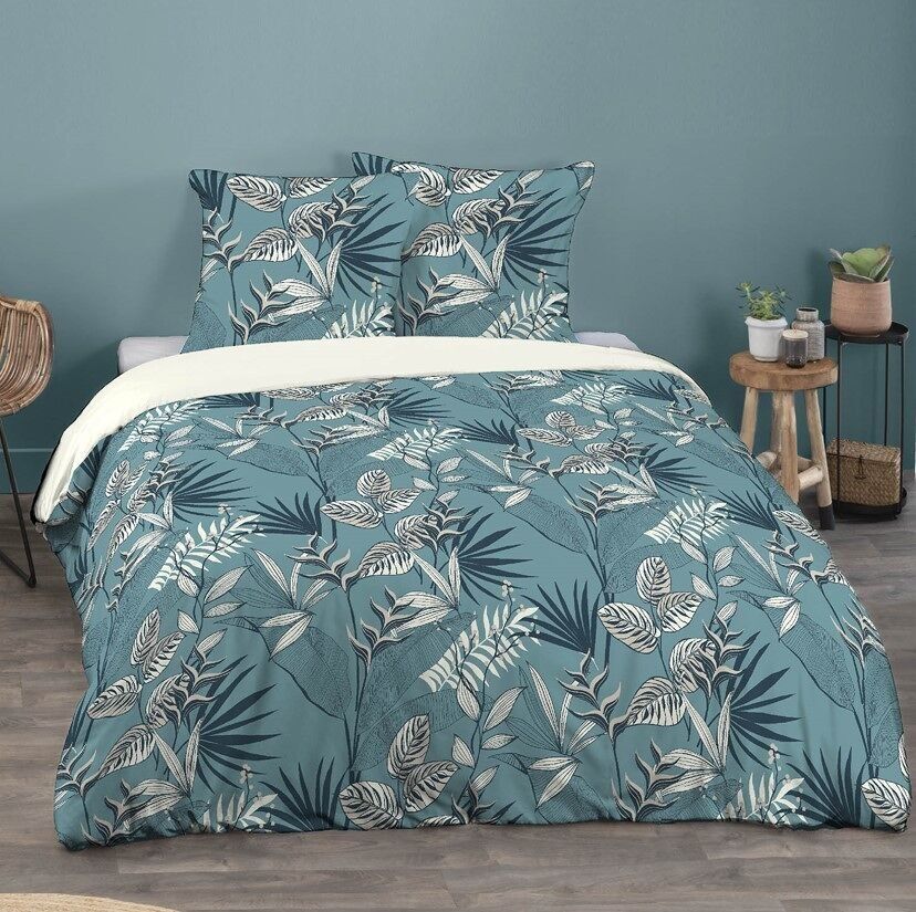 Parure Housse De Couette 3pcs 240x220cm 100% Polyester 72gsm Grace