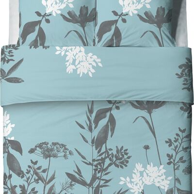 Juego de funda nórdica de 3 piezas 240x220cm 100% algodón 47 hilos Lito