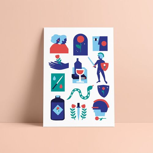 Tatouages éphémères couleurs - Amour Toujours