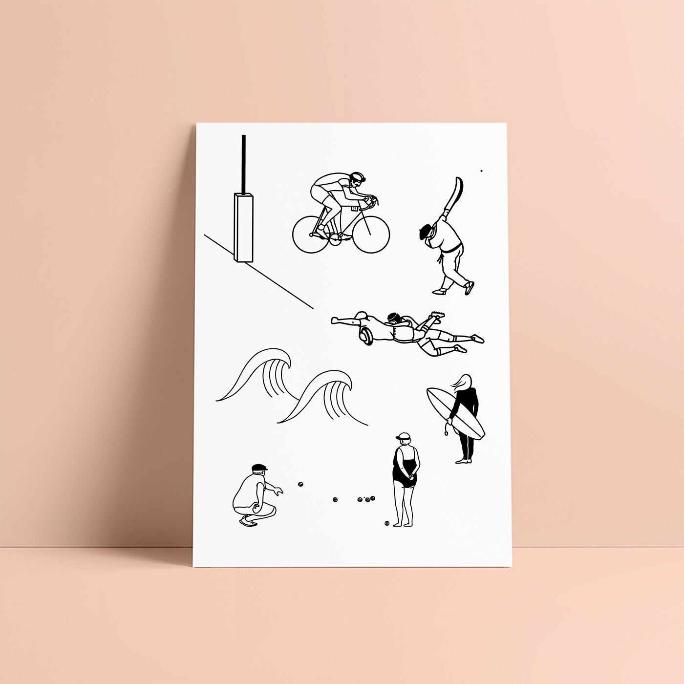 Temporäre Tattoos - Sonntagssportler