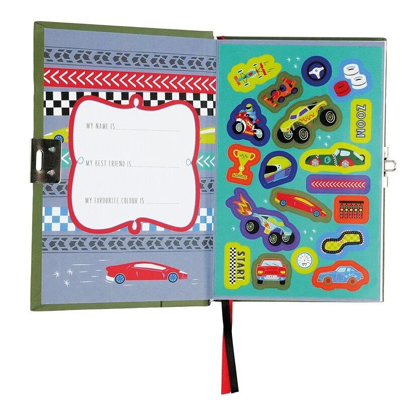 50P6172 Cars My Scented Secret Diary