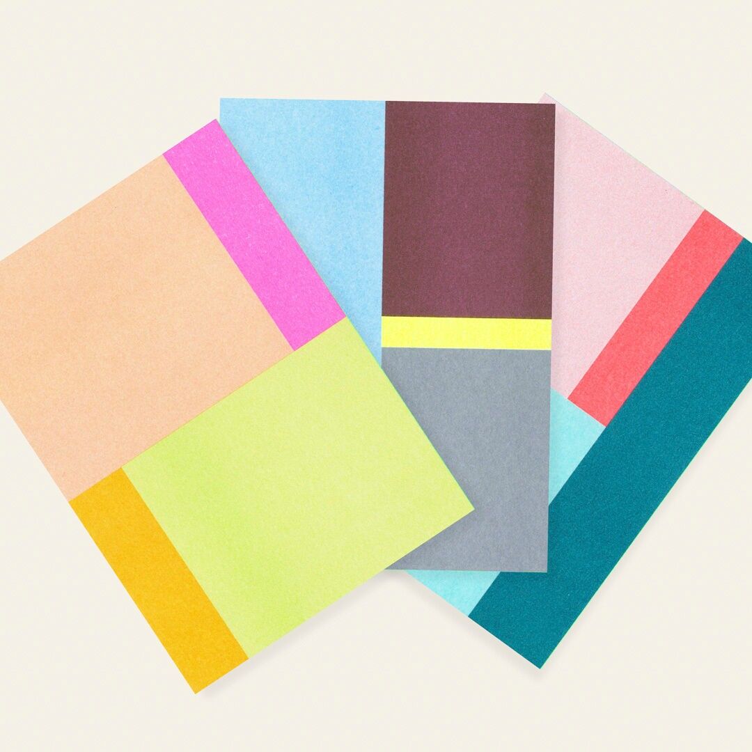 Risographie Postkarte – Colorcode Pink – DIN A6