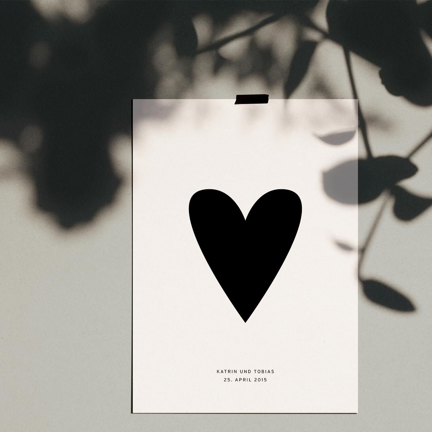 Cuore / Poster personalizzato