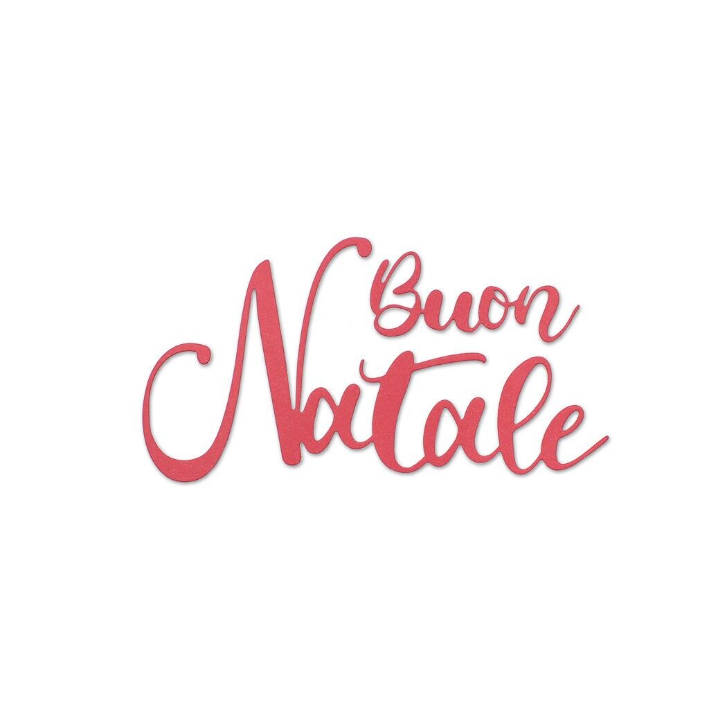 Fustella sottile Buon Natale