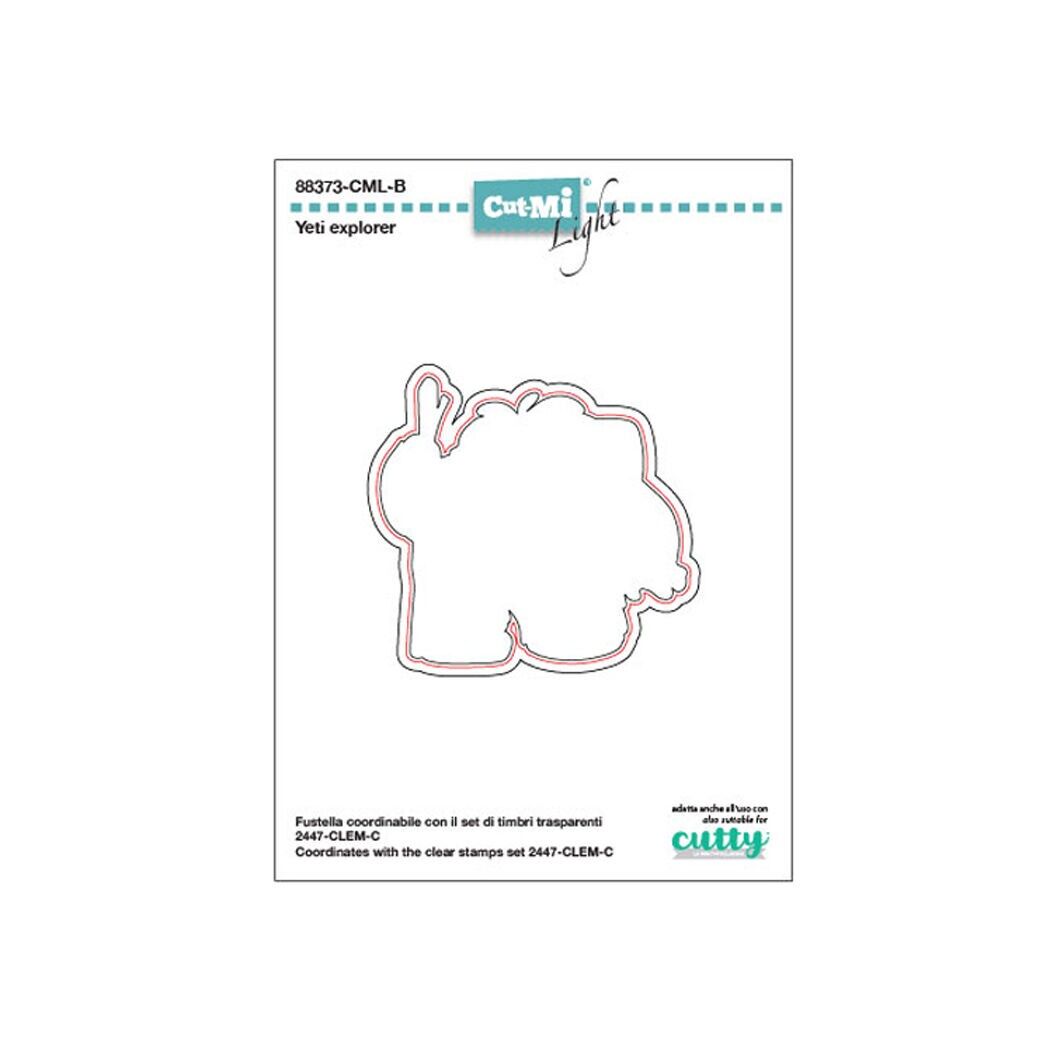 Fustella sottile per timbro Yeti explorer