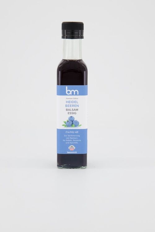 Heidelbeeren Balsam Essig 250ml, Premium Edition