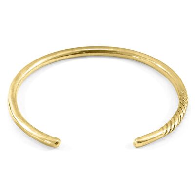 Bracelet Byron Quarter Rope Wayfarer en or jaune 9 carats