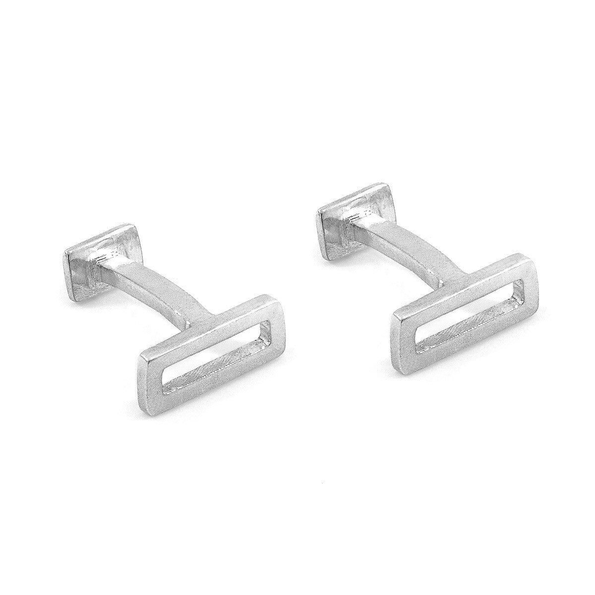 Soames Gate Silver Cufflinks