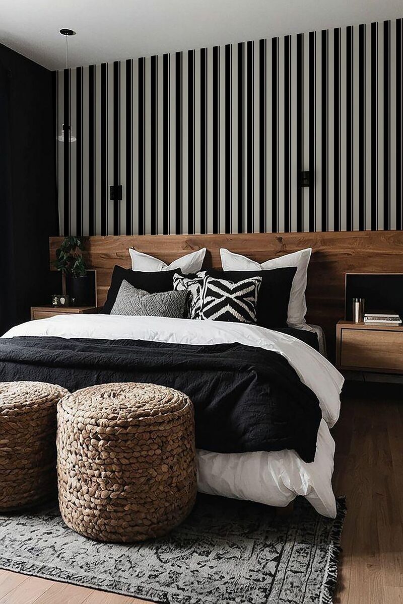 High-end striped wallpaper 200g 250x300 cm 6 strips