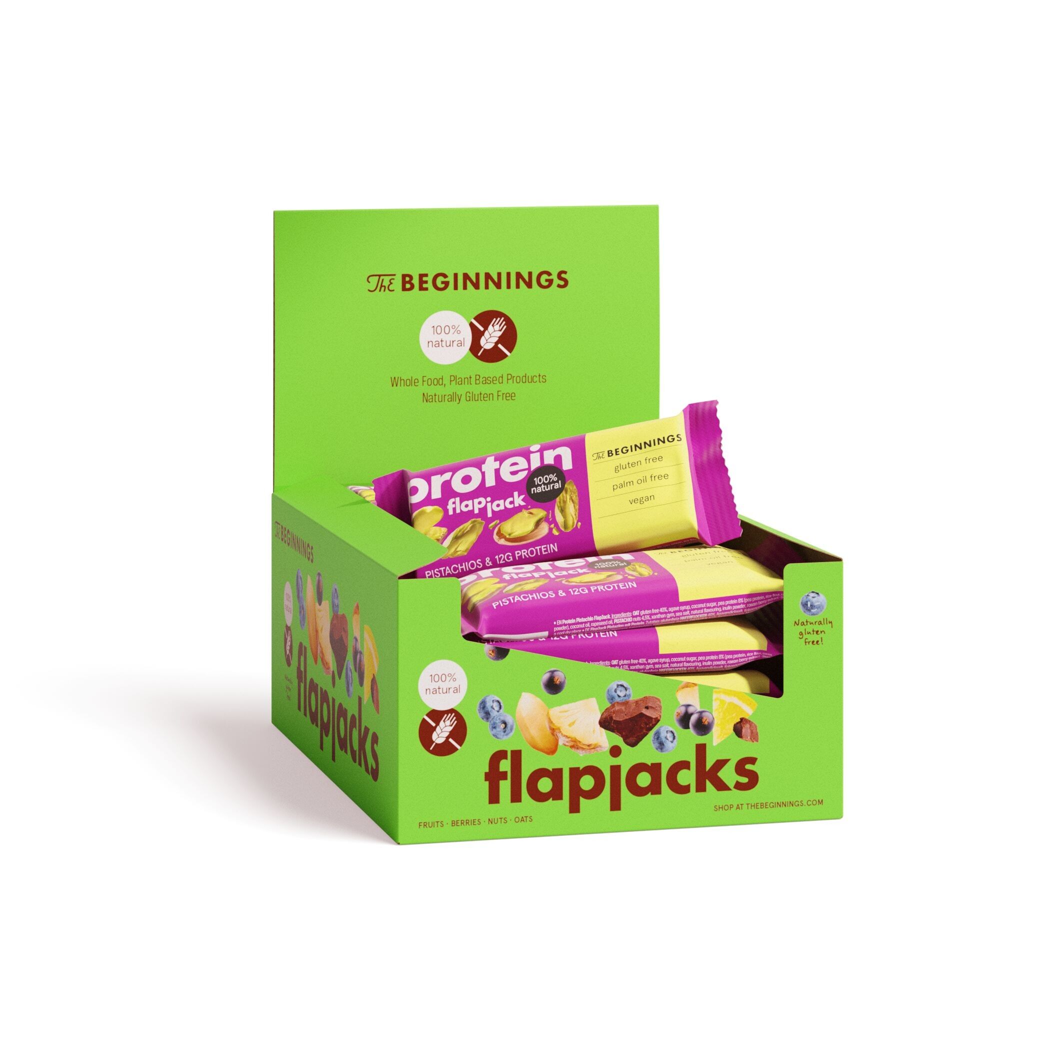 Protein Pistachios FlapJack